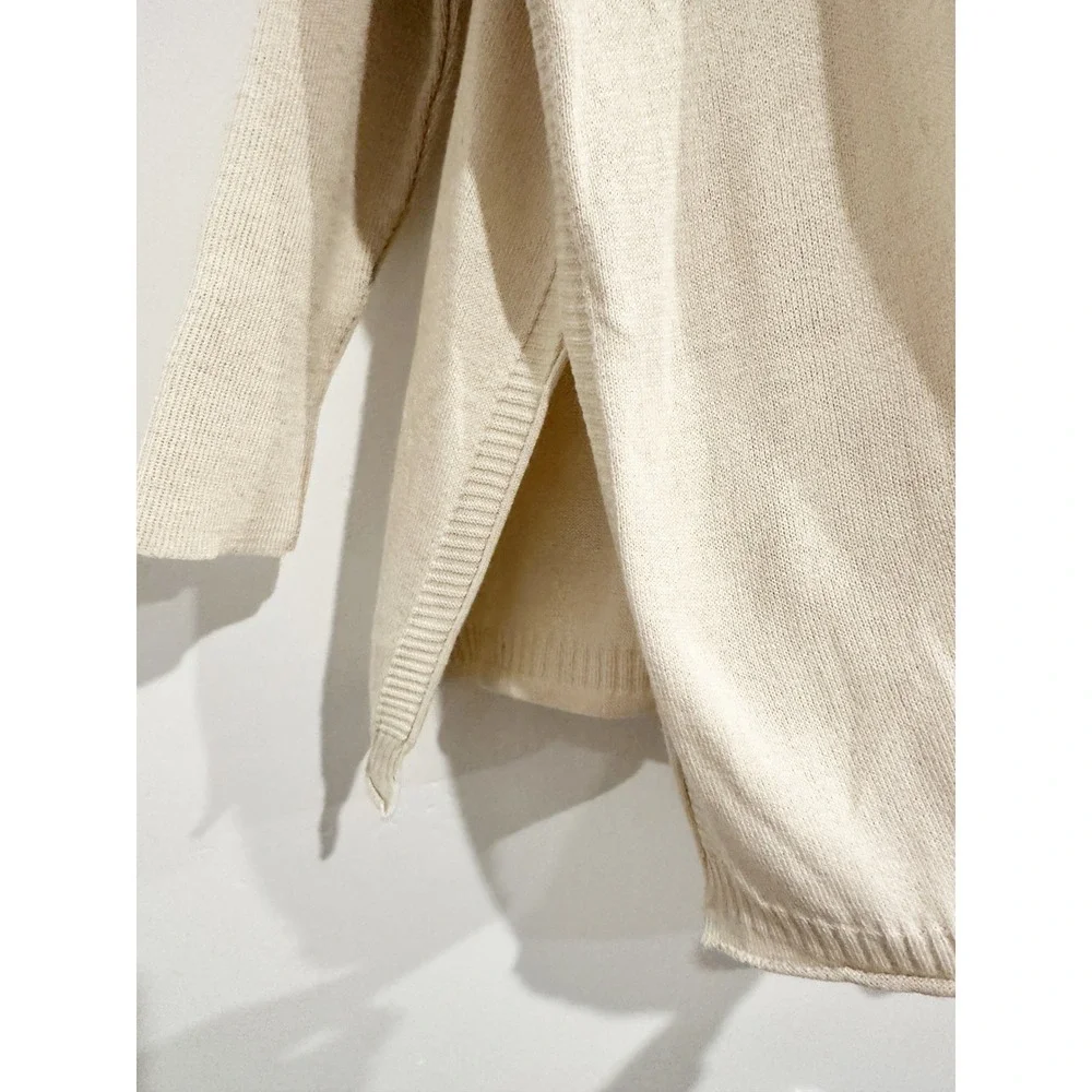 Mersea Catalina Crew Neck Traveler Sweater‎ in Sand Size 0S